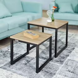 SoBuy FBT42-N Table à café, latérale et de salon - Vue supplémentaire 4