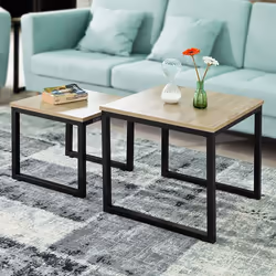 SoBuy FBT42-N Table à café, latérale et de salon - Vue supplémentaire 5