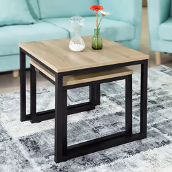 SoBuy FBT42-N Table à café, latérale et de salon - Vue supplémentaire 6