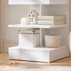 SoBuy FBT49-W Table de nuit et table de chevet - Vue supplémentaire 8