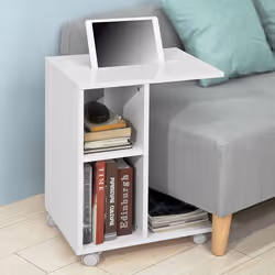SoBuy FBT48-W Table de nuit et table de chevet