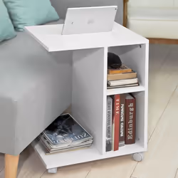 SoBuy FBT48-W Table de nuit et table de chevet - Vue supplémentaire 5