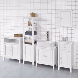 SoBuy FRG202-W coiffeuse et ensemble de coiffeuses pour chambre à coucher - Vue supplémentaire 7