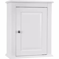 Description générale Ce meuble haut en bois MDF laqué blanc est idéal pour optimiser votre espace de rangement dans la salle ...