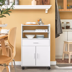 SoBuy FSB09-W Chariot de transport d'aliments
