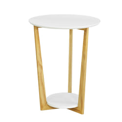 SoBuy FBT52-WN Table à café, latérale et de salon