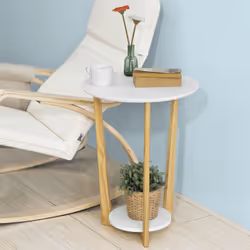 SoBuy FBT52-WN Table à café, latérale et de salon - Vue supplémentaire 4