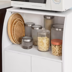 SoBuy FRG241-W Chariot de transport d'aliments - Vue supplémentaire 5