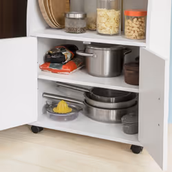 SoBuy FRG241-W Chariot de transport d'aliments - Vue supplémentaire 6