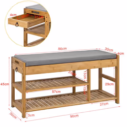 SoBuy FSR47-N Organisateur pour chaussures Ouvert