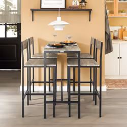 SoBuy OGT14-N ensemble de meuble de salle à manger et de cuisine