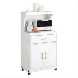 SoBuy FSB12-W Chariot de transport d'aliments