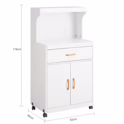 SoBuy FSB12-W Chariot de transport d'aliments - Vue supplémentaire 5