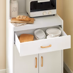 SoBuy FSB12-W Chariot de transport d'aliments - Vue supplémentaire 8
