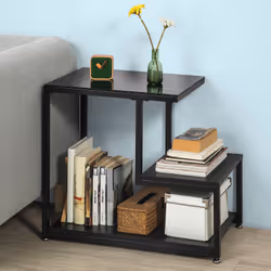 SoBuy FBT65-SCH Table de nuit et table de chevet