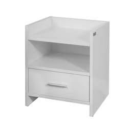 SoBuy FBT66-W Table de nuit et table de chevet