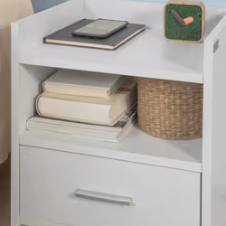SoBuy FBT66-W Table de nuit et table de chevet - Vue supplémentaire 6