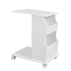 SoBuy FBT67-W Table de nuit et table de chevet