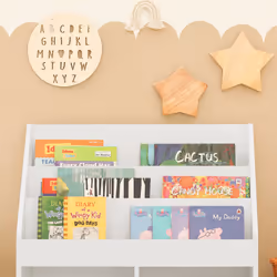 SoBuy KMB01-W armoire de rangement pour enfant Coffre