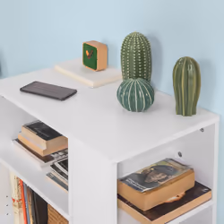 SoBuy FBT68-W Table de nuit et table de chevet - Vue supplémentaire 5