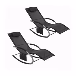 Description générale Ces fauteuils à bascule SoBuy sont idéaux pour une utilisation en extérieur comme en intérieur. Parfaits ...