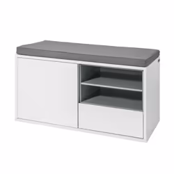 SoBuy FSR37-W, Ouvert, Panneau de fibres à densité moyenne, Allemagne, 1 pièce(s)