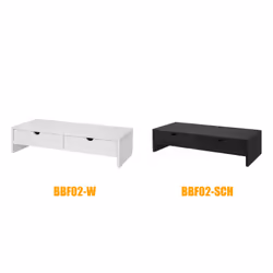 SoBuy BBF02-W support d'écran plat pour bureau - Vue supplémentaire 6