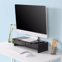 SoBuy BBF02-SCH support d'écran plat pour bureau