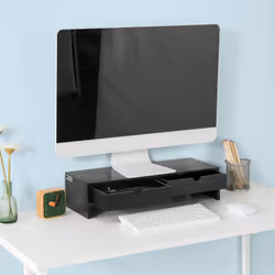 SoBuy BBF02-SCH support d'écran plat pour bureau - Vue supplémentaire 4