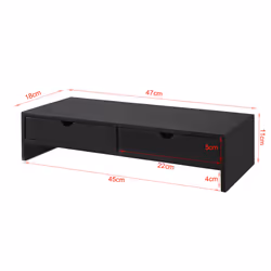 SoBuy BBF02-SCH support d'écran plat pour bureau - Vue supplémentaire 5