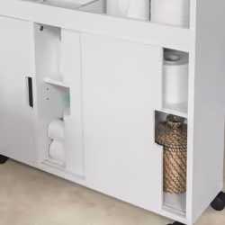 SoBuy BZR02-W armoire de rangement de salle de bain - Vue supplémentaire 6