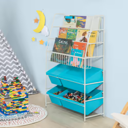 SoBuy KMB07-B armoire de rangement pour enfant Coffre