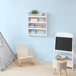 SoBuy KMB08-K-W armoire de rangement pour enfant Coffre