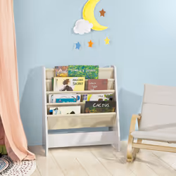 SoBuy FRG225-W armoire de rangement pour enfant Coffre