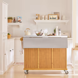 SoBuy FKW69-N Chariot de transport d'aliments - Vue supplémentaire 3