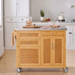 SoBuy FKW70-N Chariot de transport d'aliments