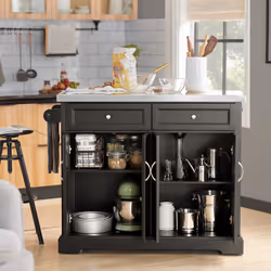 SoBuy FKW71-SCH Chariot de transport d'aliments