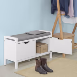 SoBuy FSR63-W Organisateur pour chaussures Ouvert