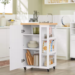 SoBuy FKW75-WN Chariot de transport d'aliments - Vue supplémentaire 3