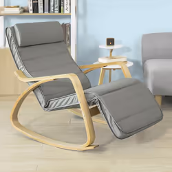 SoBuy FST16-DG Fauteuil à bascule et planche pour enfant