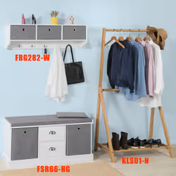 SoBuy FSR66-HG Organisateur pour chaussures Ouvert