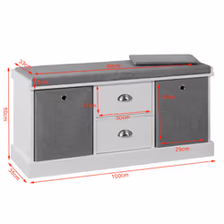 SoBuy FSR66-HG Organisateur pour chaussures Ouvert - Vue supplémentaire 5