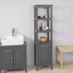 SoBuy FRG205-DG Armoire de rangement de salle à manger