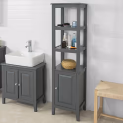 SoBuy FRG205-DG Armoire de rangement de salle à manger