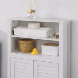 SoBuy BZR13-W armoire de rangement de salle de bain - Vue supplémentaire 10