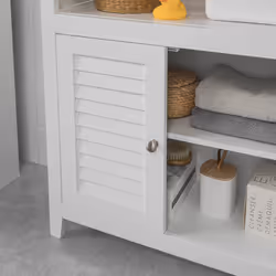 SoBuy BZR13-W armoire de rangement de salle de bain - Vue supplémentaire 11