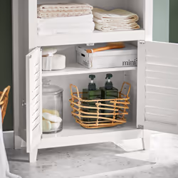 SoBuy BZR13-W armoire de rangement de salle de bain - Vue supplémentaire 7