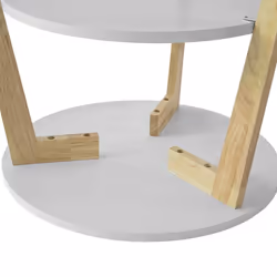 SoBuy FBT75-W Table à café, latérale et de salon - Vue supplémentaire 4