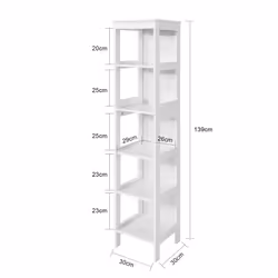 SoBuy BZR14-W Armoire de rangement de salle à manger - Vue supplémentaire 4