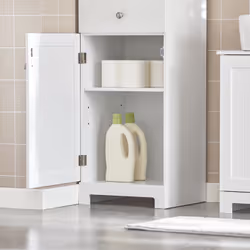 SoBuy BZR17-W Armoire de rangement de salle à manger - Vue supplémentaire 8